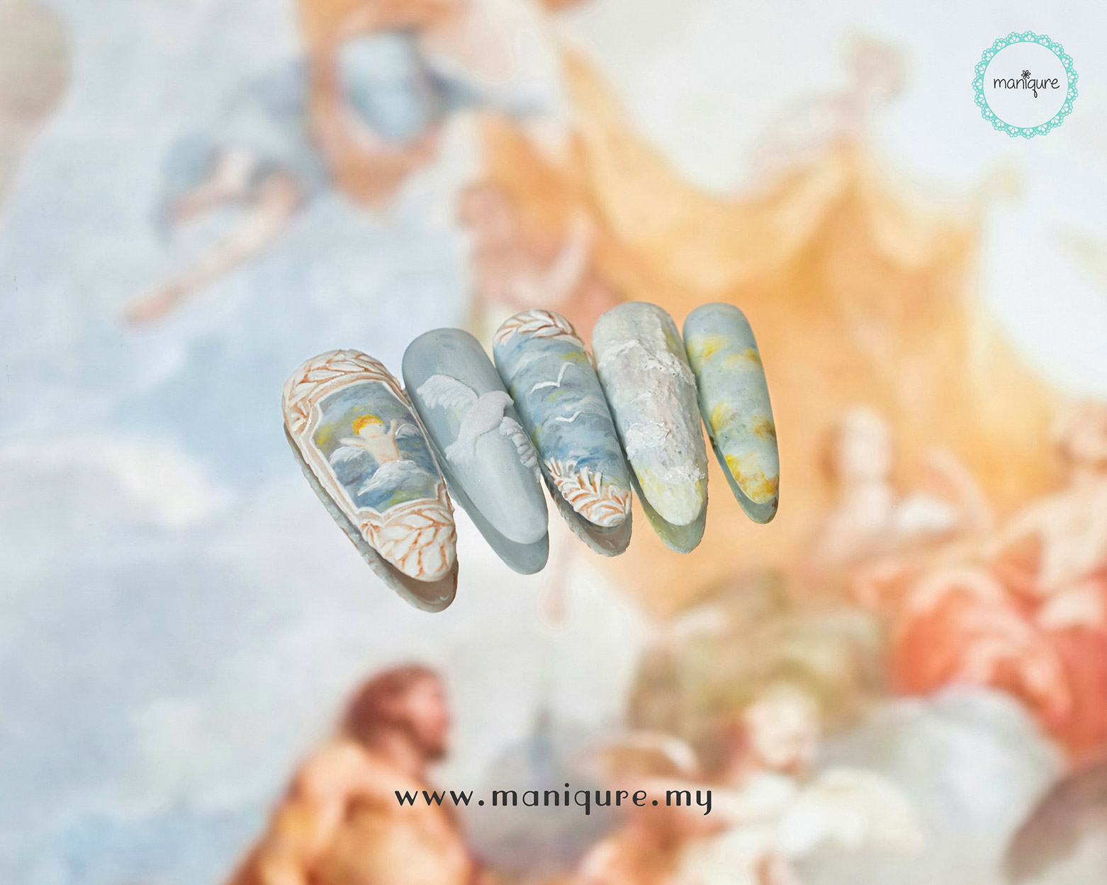 Caravaggio Nails - Baroque Manicure