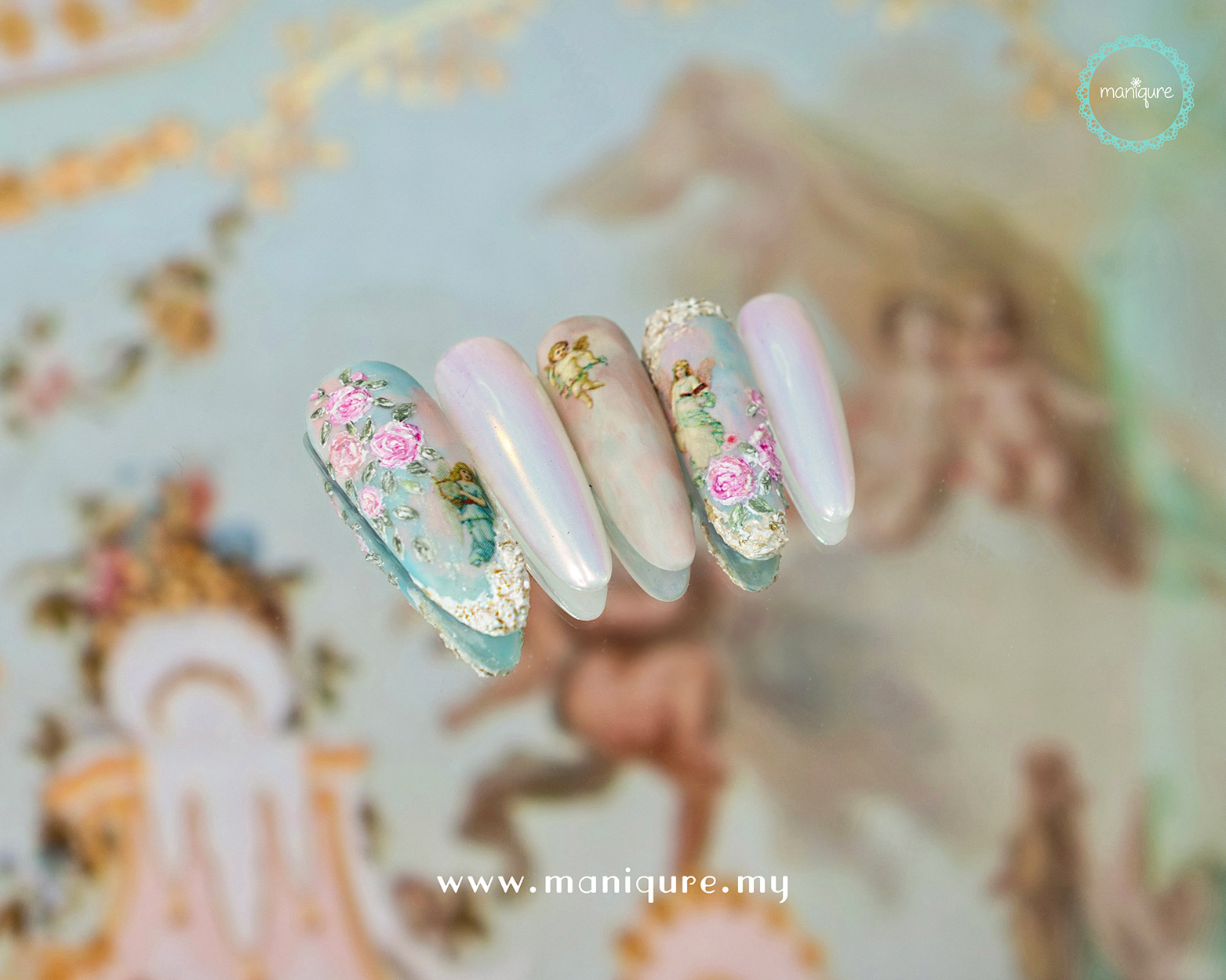 Carracci Nails - Baroque Manicure
