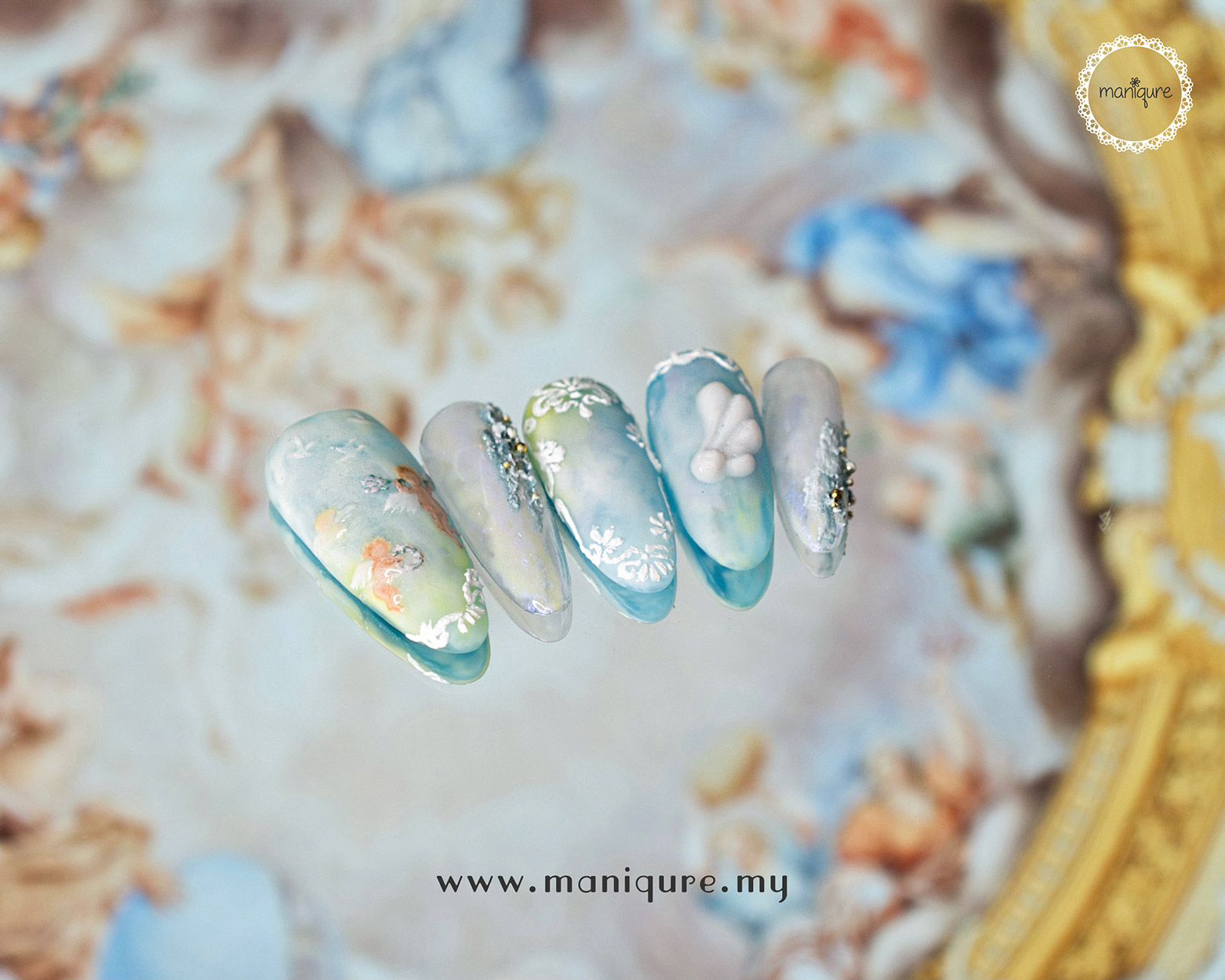 Domenichino Nails - Baroque Manicure