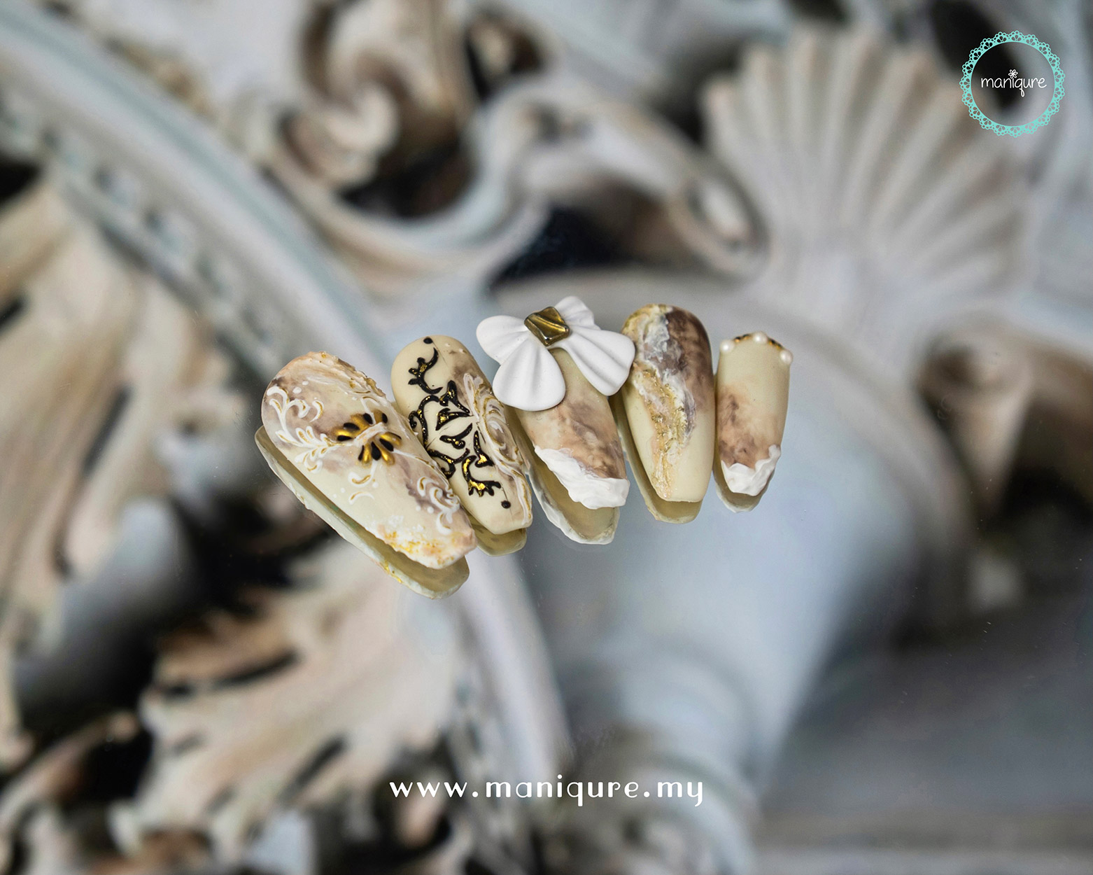 Monteverdi Nails - Baroque Manicure