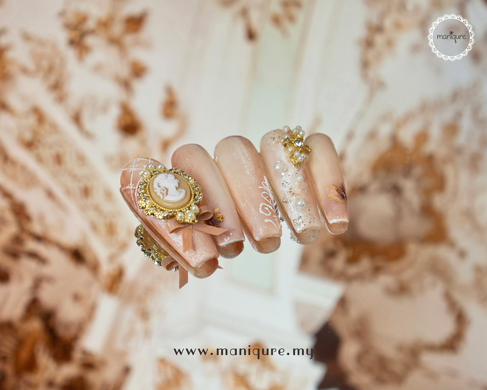 Pietro Nails - Baroque Manicure