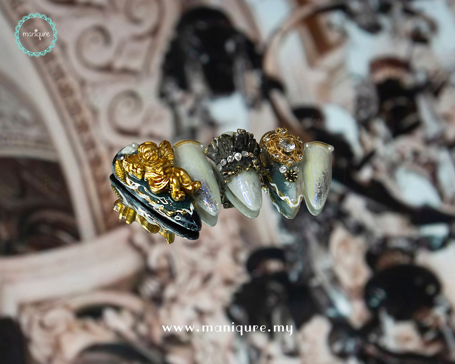 Scarlatti Nails - Baroque Manicure