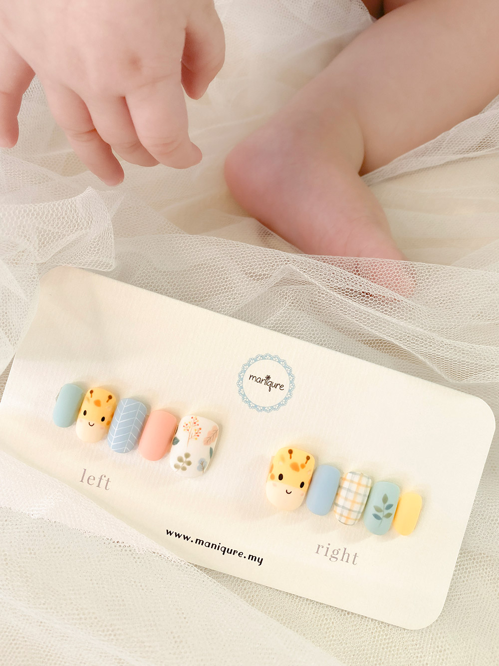 Lulugiraffe Nails 长颈鹿鹿