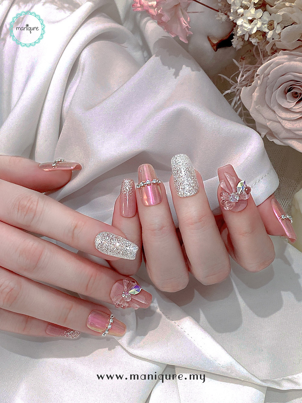 Just Married Nails