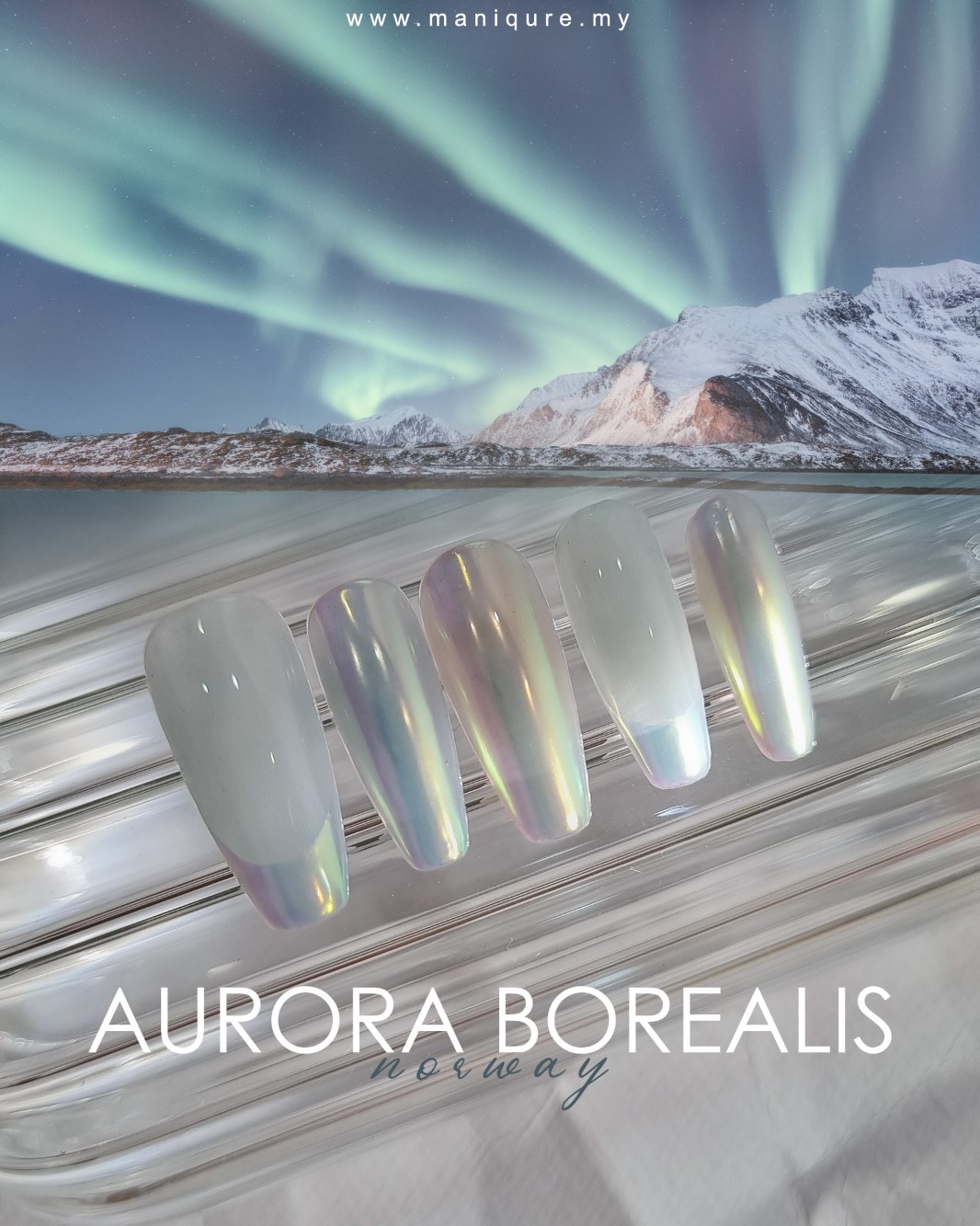 Aurora Borealis Nails
