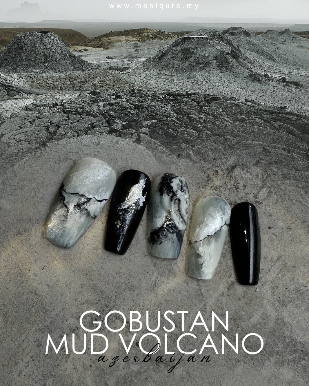 Gobustan Mud Volcano Nails