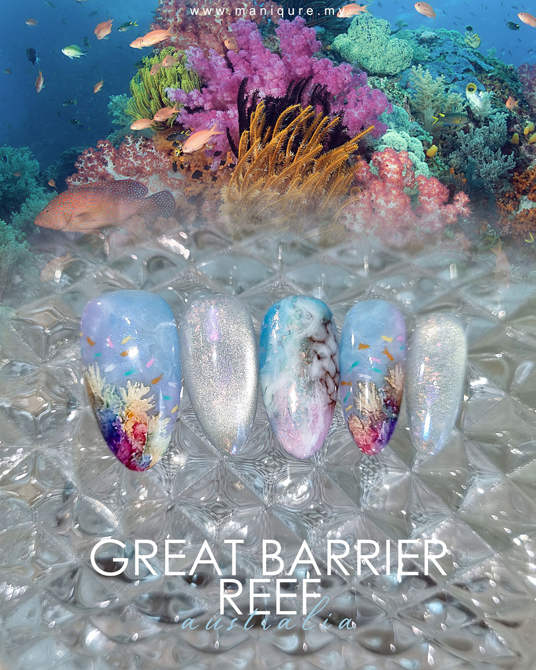 Great Barrier Reef Nails