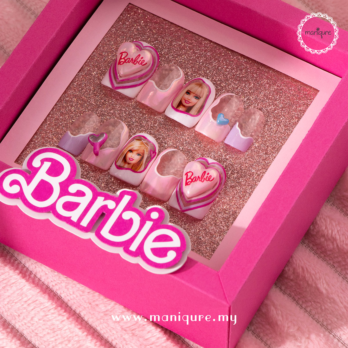 Barbie Fan Club Sticker