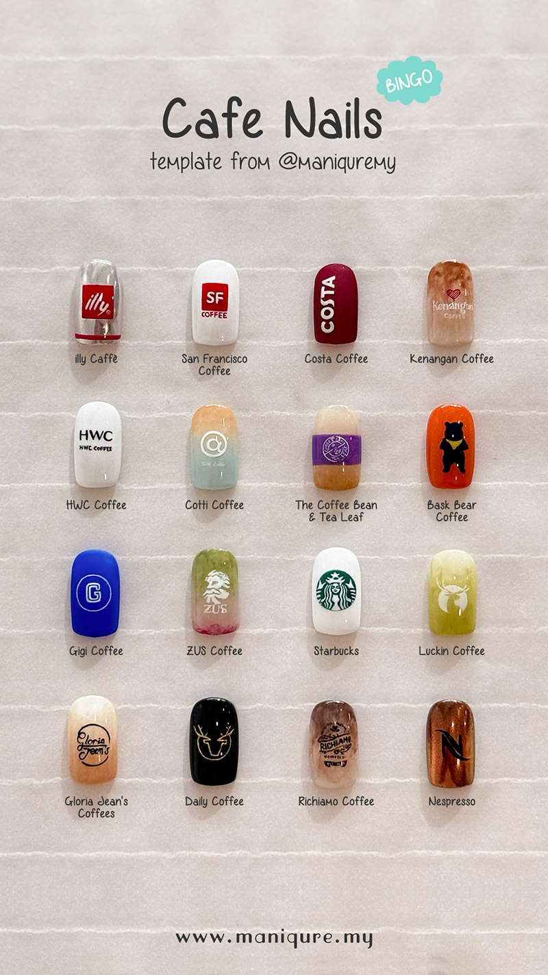 Malaysia Coffee Shop Bingo