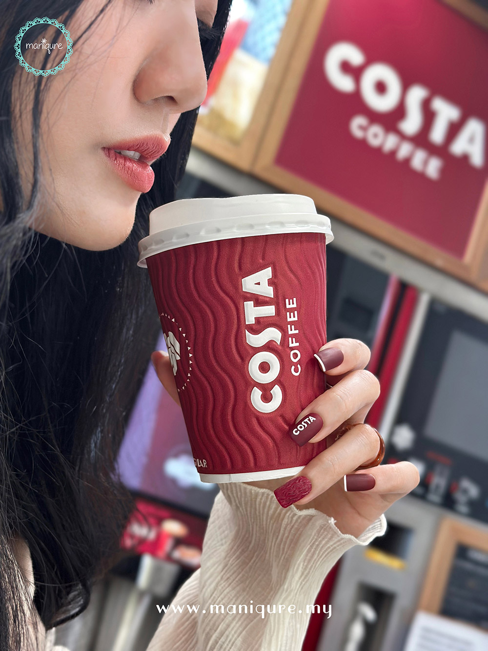 Costa Coffee Nails