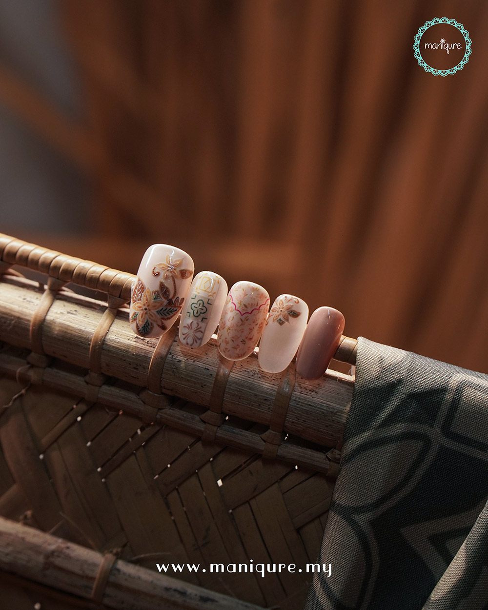 Guardian Zhu Niang – Peranakan Nails