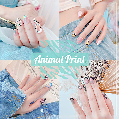 Animal Print Nails – Minimalist Safari Manicure