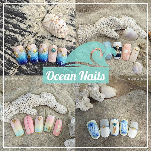 Ocean Nails for Summer Holiday