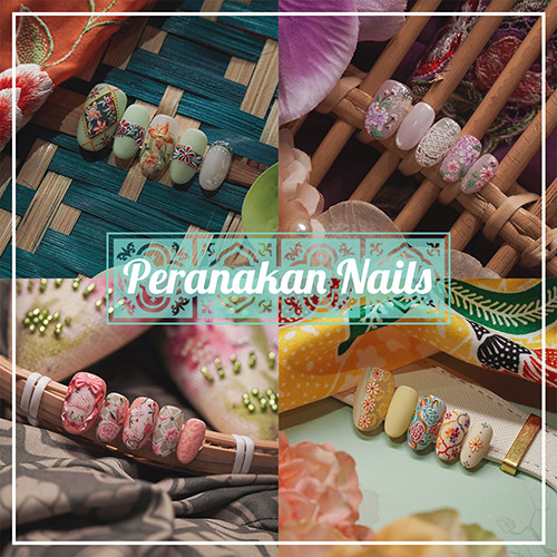 Peranakan Nails – Night of Emerald Hill