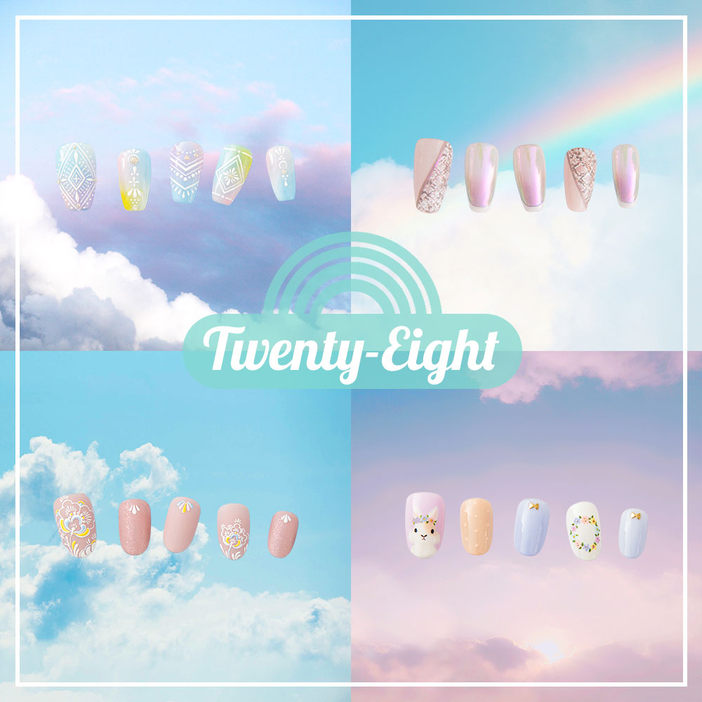 Twenty-Eight Colour Nails