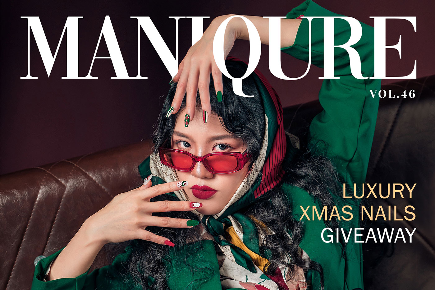 Luxury Christmas Nails