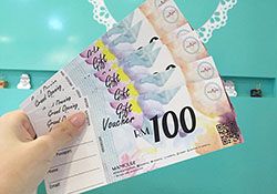 Nail salon cash vouchers
