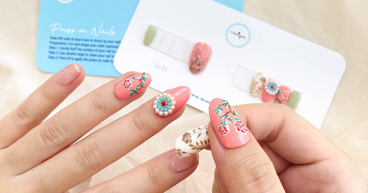 PressOn Nails Maniqure Nail Salon