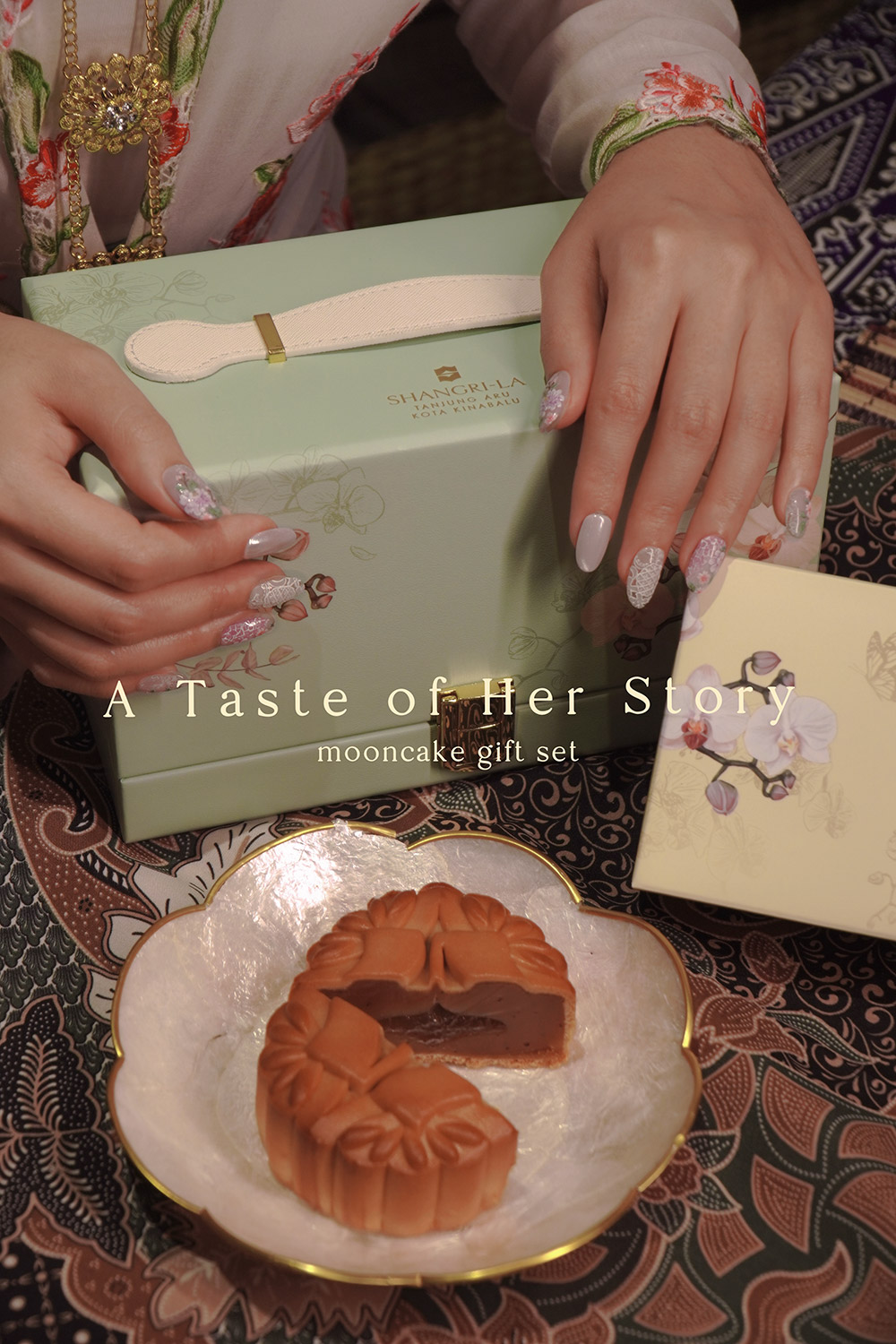Peranakan Nails – Night of Emerald Hill